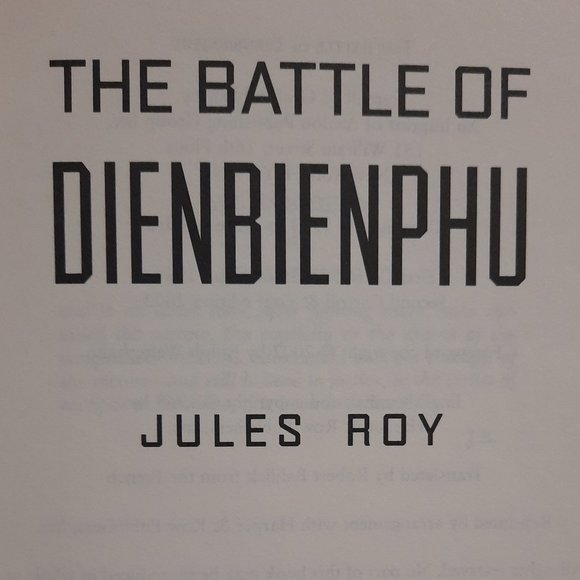Softcover Book, "The Battle of Dienbienphu" by Jules Roy - Picture 3 of 6